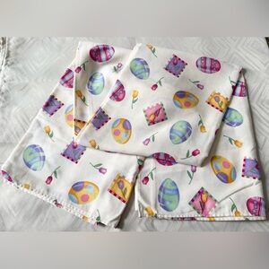 Colorful Easter Egg Table Cloth Rectangle Spring